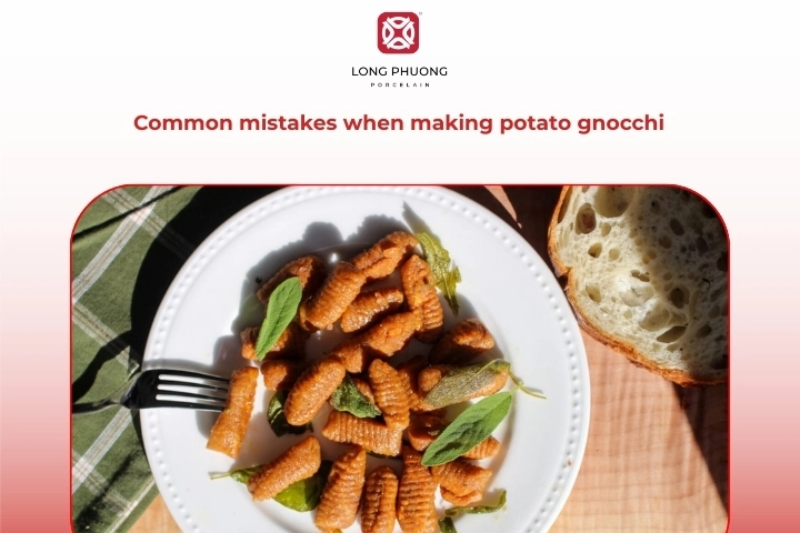 Cooking mistakes when making potato gnocchi
