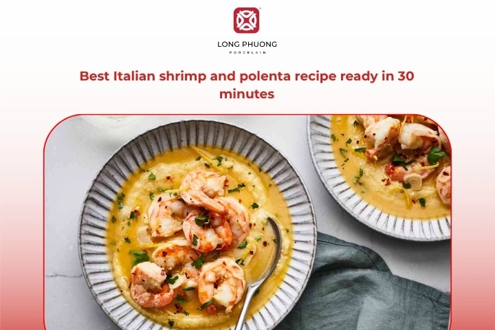 Best Italian shrimp and polenta recipe ready in 30 minutes creamy shrimp polenta dish