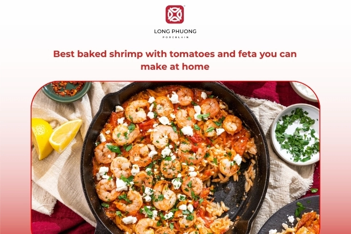 Best baked shrimp with tomatoes and feta mediterranean shrimp feta tomato dish