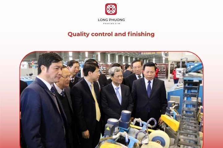 Quality control and finishing in OEM porcelain manufacturer