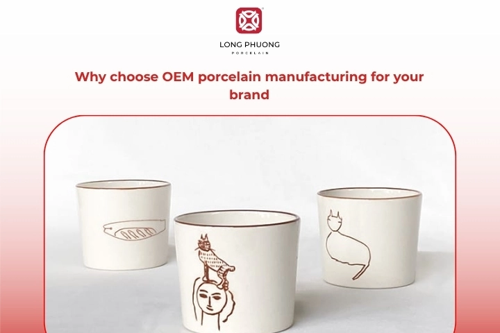 Benefits of OEM porcelain manufacturing for tableware brands