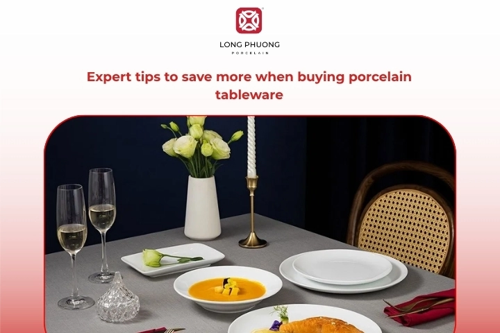 Expert tips to save cost when buying porcelain tableware from factory