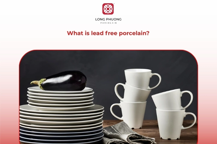 What is lead free porcelain material