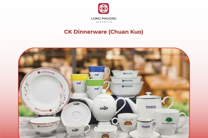 CK dinnerware export porcelain supplier Vietnam