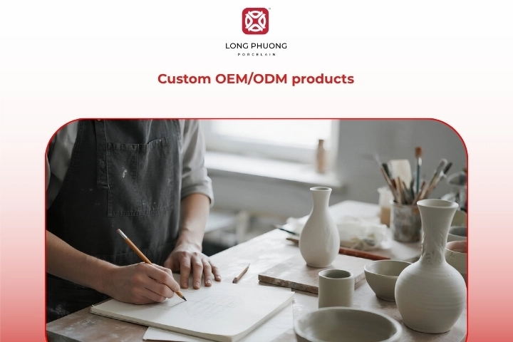 Custom OEM ODM porcelain manufacturer Vietnam services