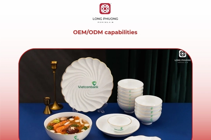 OEM ODM services from porcelain manufacturer Vietnam