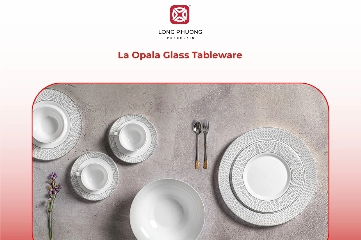 La Opala glass tableware alternative export supplier