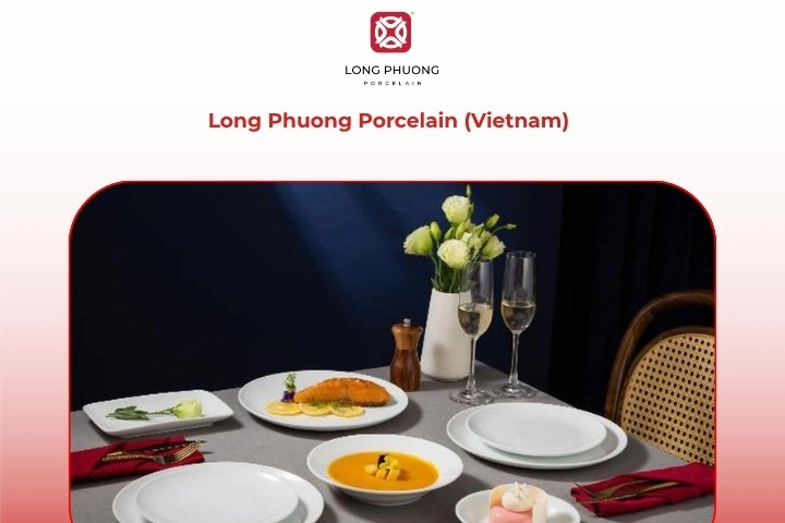 Long Phuong Porcelain supplier from Vietnam for hotels and restaurants