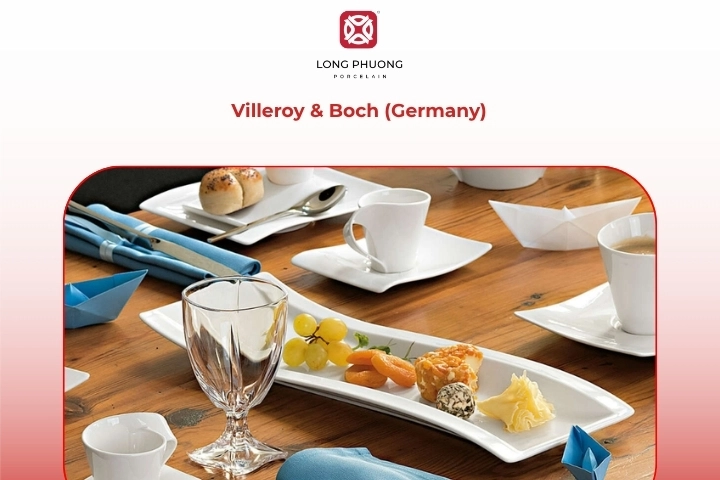 Villeroy & Boch German porcelain supplier for hospitality