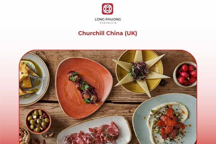Churchill China UK porcelain tableware supplier for restaurants and hotels