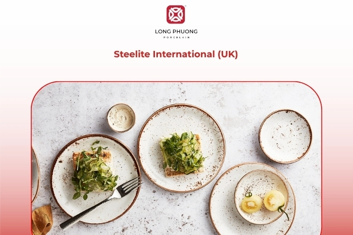 Steelite International UK porcelain supplier for hotels and restaurants