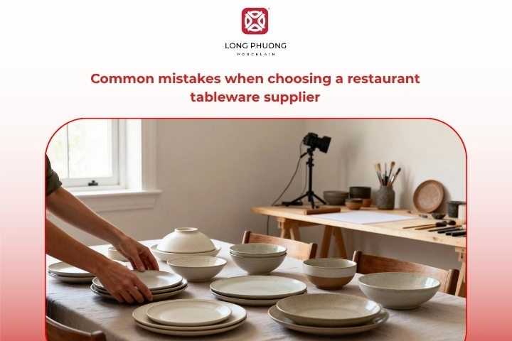 Common mistakes when choosing restaurant tableware supplier for horeca