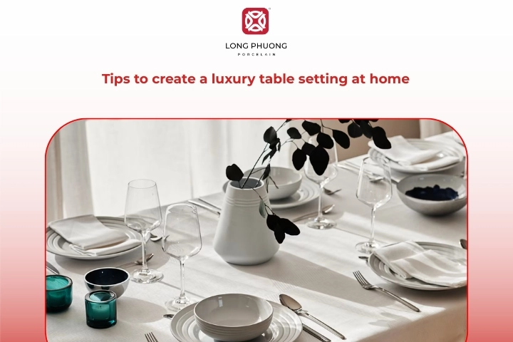 Luxury table setting ideas for home dining