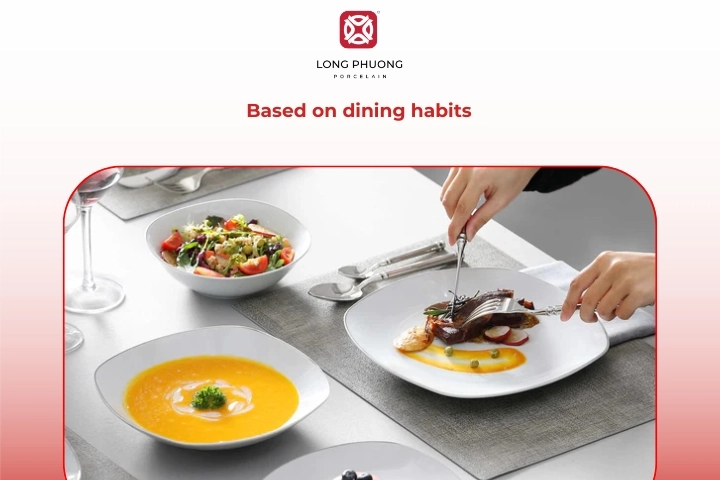 Kitchen tableware essentials for different dining habits