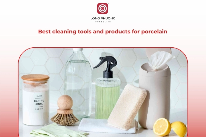 Porcelain care guide with the best cleaning tools and products for porcelain