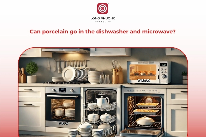 Dishwasher safe and microwave safe porcelain tableware guide