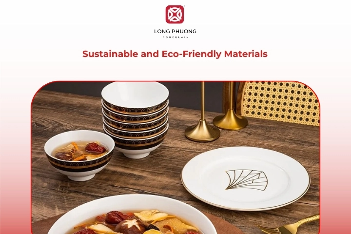 Sustainable tableware trends recently