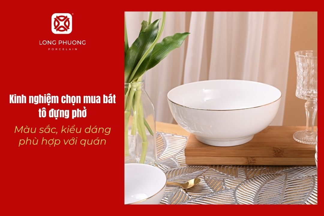 bát tô sứ đựng phở
