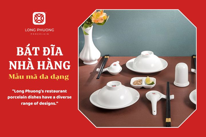 bát đĩa nhà hàng ở Bắc Giang đa dạng mẫu mã