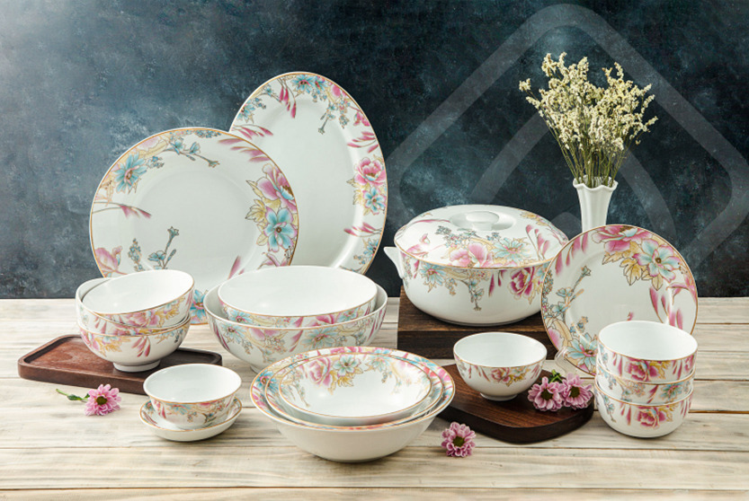 bát đĩa nhà hàng ở Bắc Giang