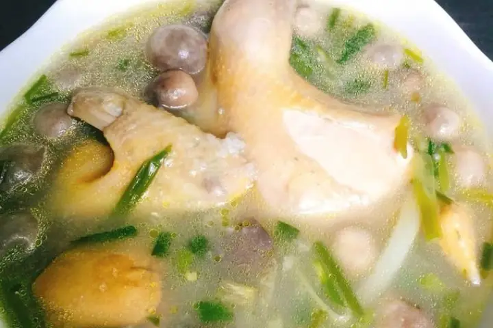 Cách cách nấu cháo gà nấm ngon