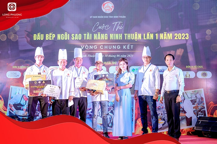 trao giải cuộc thi đầu bếp ngôi sao tài năng