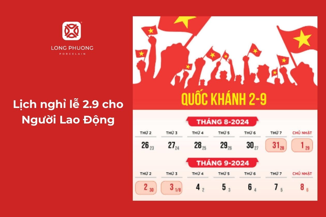 lịch nghỉ lễ quốc khánh 2024