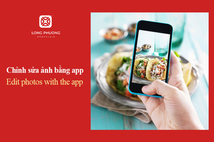 chụp ảnh đồ ăn đẹp bằng app