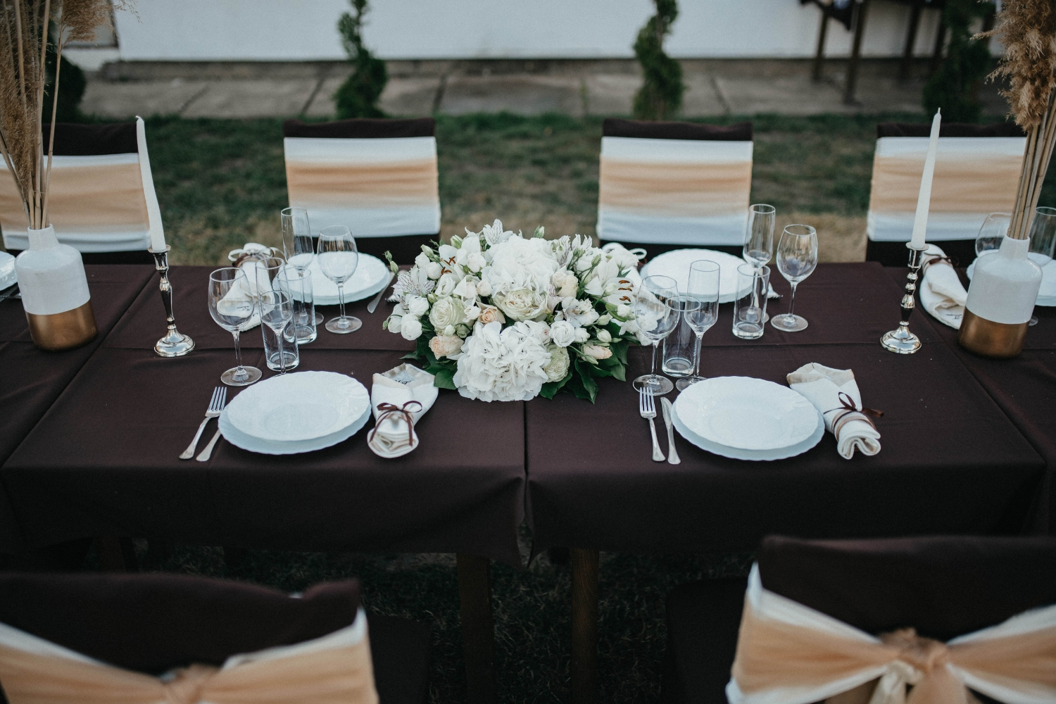 hướng dẫn setup bàn tiệc