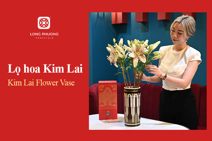 Mua lọ hoa Kim Lai làm quà tặng Tết