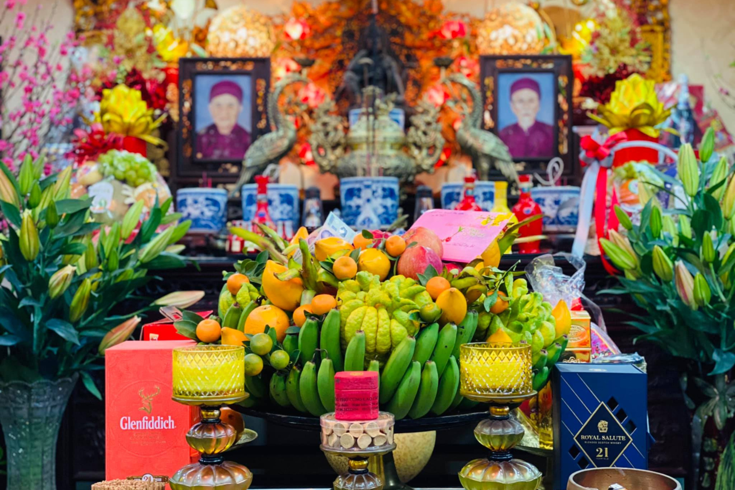 bày mâm ngũ quả ngày tết đẹp và ý nghĩa