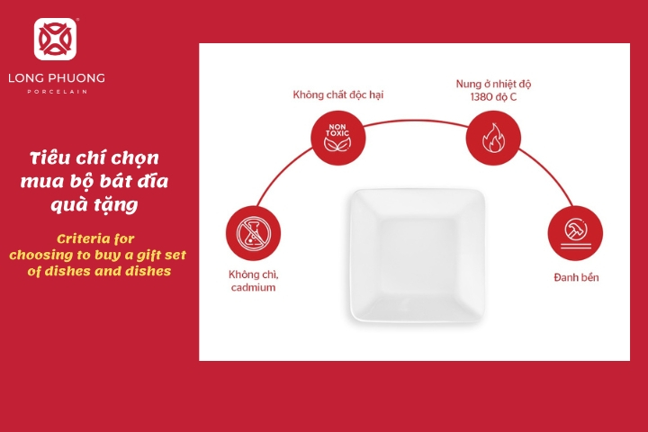tiêu chí chọn mua bộ bát đĩa quà tặng
