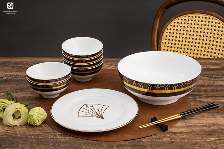 bát đĩa nhà hàng ở Thái Nguyên