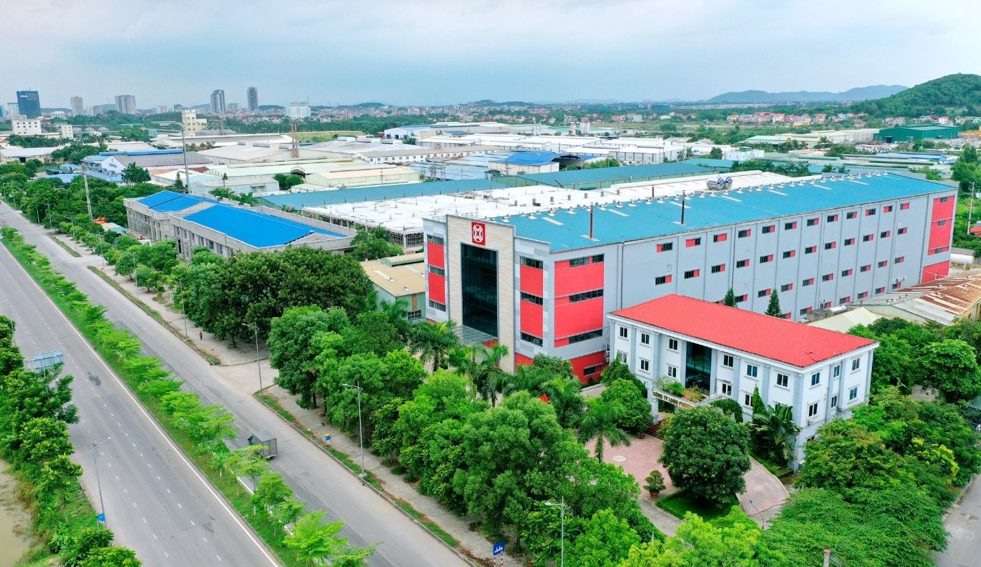 nhà máy sản xuất sứ long phương