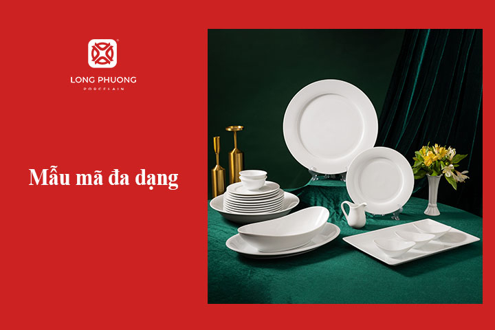 mẫu bát đĩa đa dạng