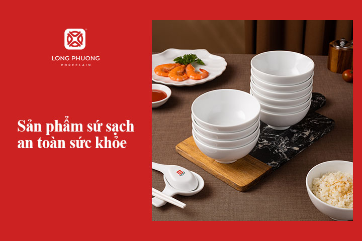 sản phẩm sứ sạch an toàn sức khỏe