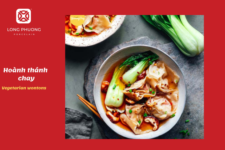 cách nấu hoành thánh chay