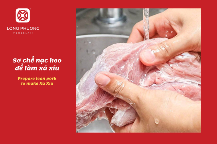 sơ chế thịt nạc