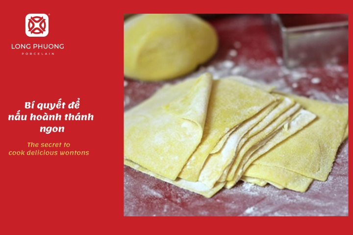 bí quyết nấu hoành thánh ngon