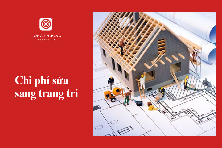 Chi phí sửa sang, trang trí nhà hàng