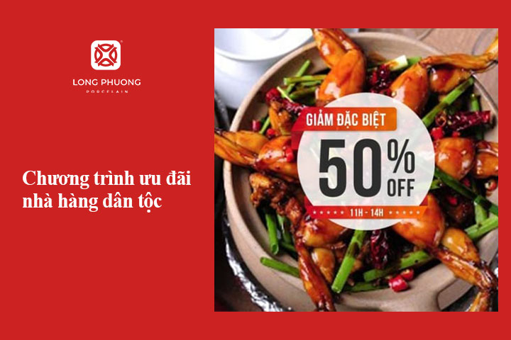 Tạo chương trình ưu đãi cho nhà hàng dân tộc