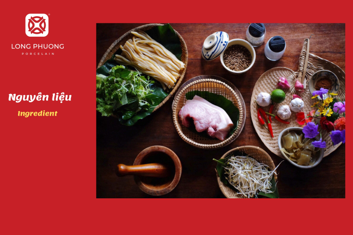 nguyên liệu làm cao lầu