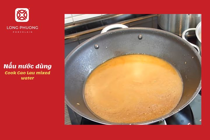 nước trộn cao lầu