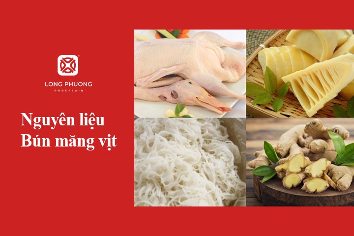 các món ăn với bún
