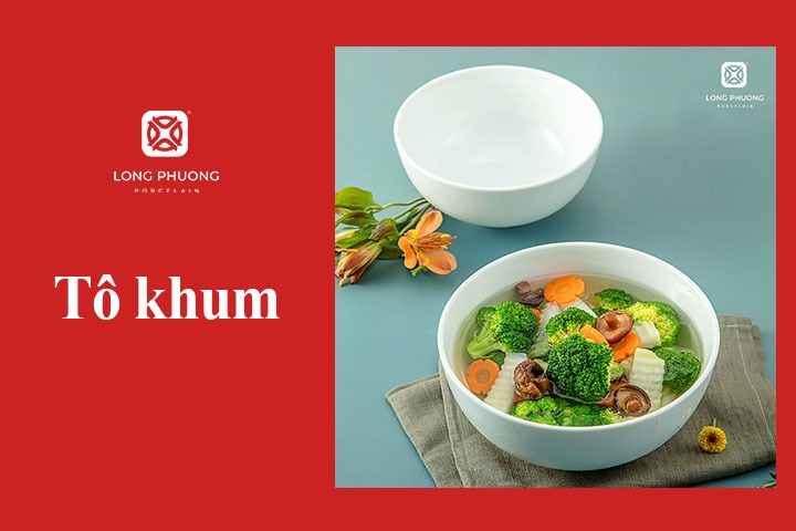 bát tô đựng bún