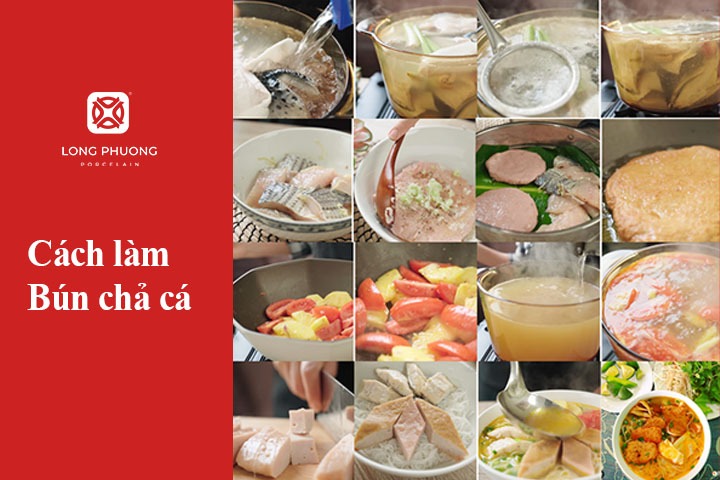 cách nấu bún chả cá