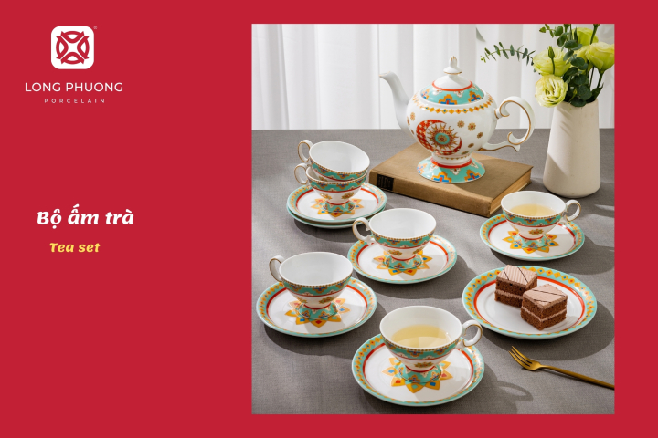 quà cưới nên tặng bộ ấm chén