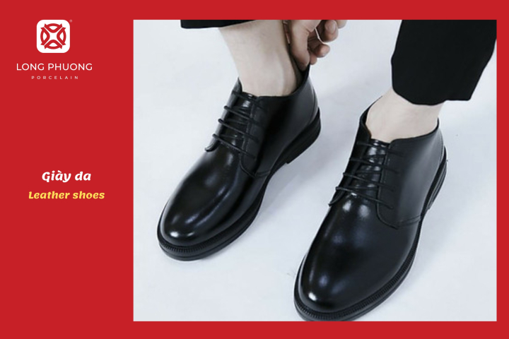 tặng chồng giày da