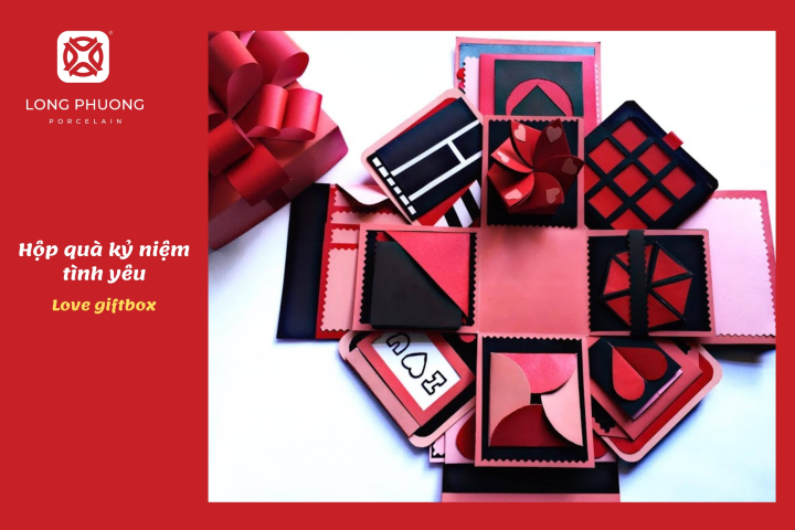 tăng chồng hộp quà kỷ niệm
