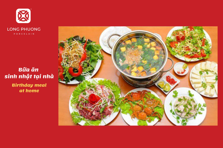 tổ chức sinh nhật tại nhà